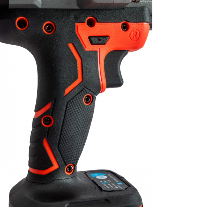 Гайковерт бесщеточный KINGQUEEN 2 АКБ 21В, 1/2, 1000N/m, KQ-288