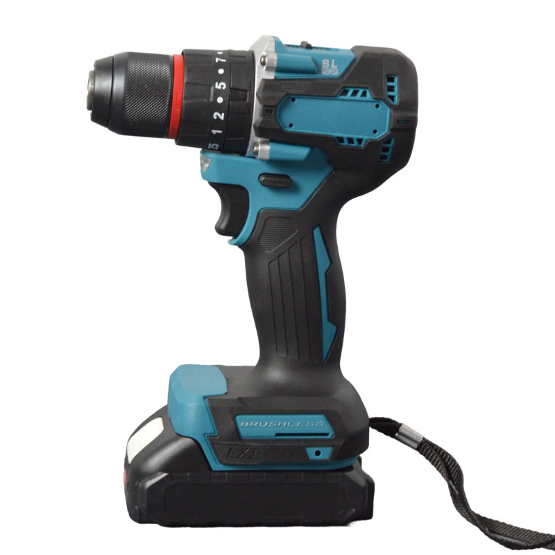 Шуруповерт аккумуляторный бесщеточный  Мак 21в  (2 Акб 2 Ah кейс)