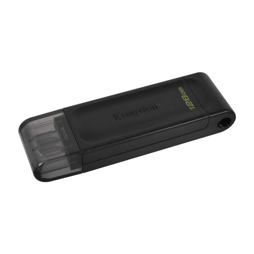 USB флеш-накопитель Kingston DataTraveler (DT70/128GB) 128Gb, Черный