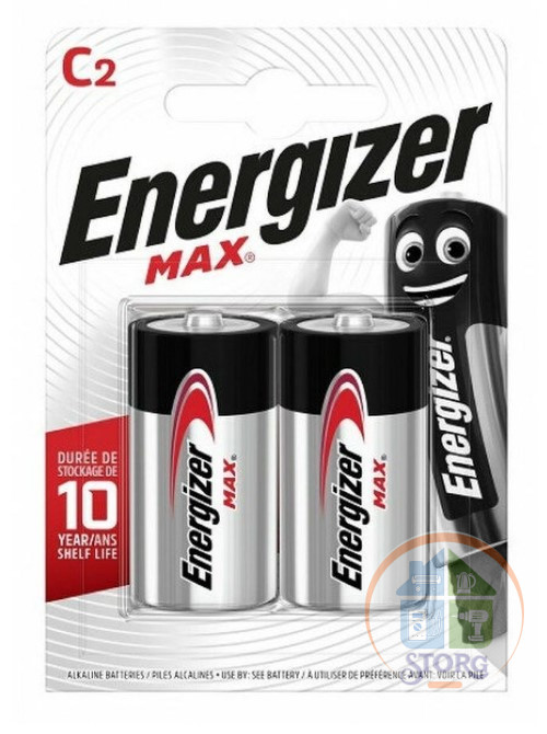 Элемент питания Energizer MAX LR14 C2 2pcs\card 24pcs CN