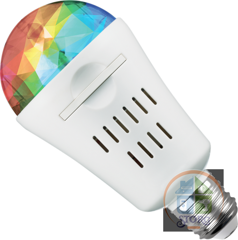 Диско-лампа REV LED проекционная DISCO RGB 4W со сменными паттернами
