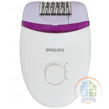 Эпилятор Philips BRE225/00 белый/фиолетовый