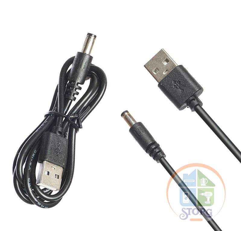 Кабель USB D10  USB = 5,5 х 2,5 1000mm