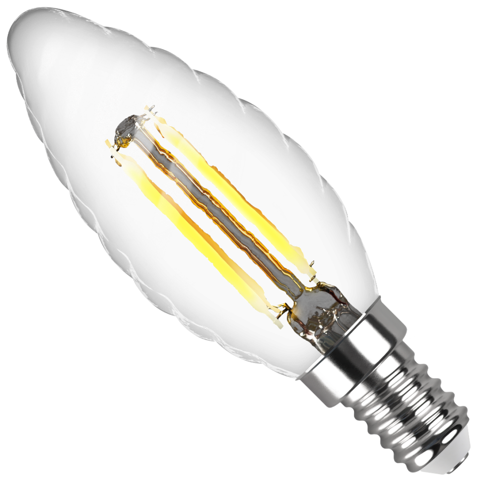 Светодиодная лампа REV FILAMENT свеча витая TC37 E14 7W, 4000K, DECO Premium, нейтральный свет Светодиодная лампа REV FILAMENT свеча витая TC37 E14 7W, 4000K, DECO Premium, нейтральный свет