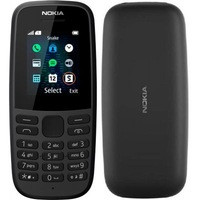 Мобильный телефон Nokia 105 SS Black Nochgr (TA-1203), без ЗУ в комплекте, 1Sim, 1,77" (120х160), 800мАч, 119х49.2х14.4мм, фонарик