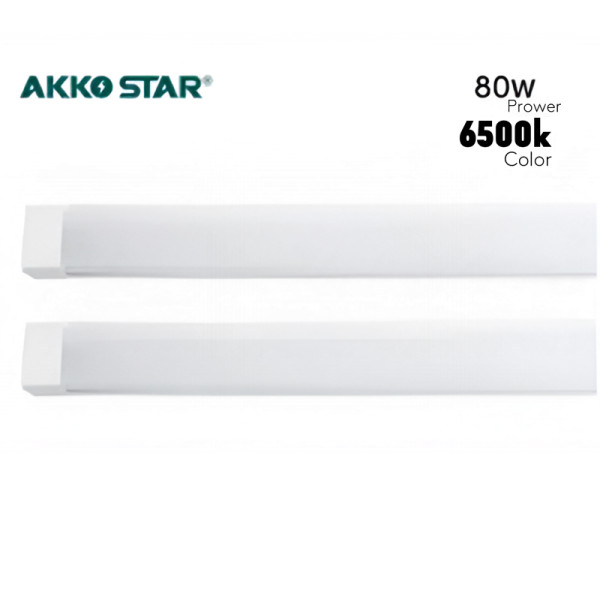 Светильник линейный светодиодный AKKOSTAR T12-80W/7200lm матовый (6500K) 1200мм