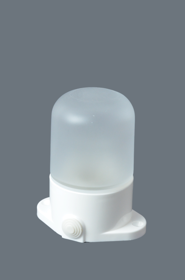 Светильник для сауны YK802P потолочный E27 IP65 (белый) 110x138мм