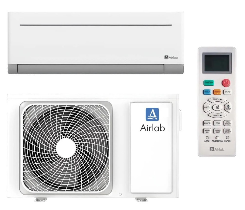 Кондиционер ON-OFF AirLab ALG01-12R-1/ALG01-12R-2 ( 36м² ) от -7°до 43°С ( завод Haier )