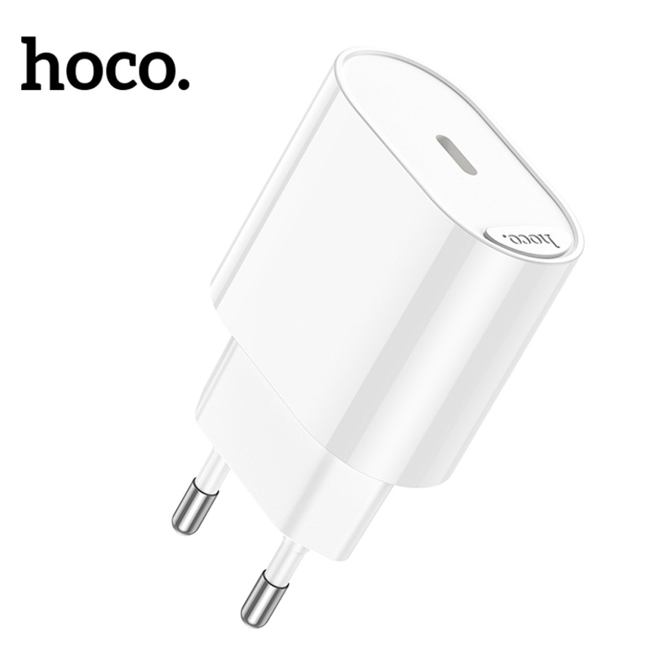 СЗУ HOCO C109A (PD20W) Fighter single port PD20W charger set (Type-c to Type-c) (EU)