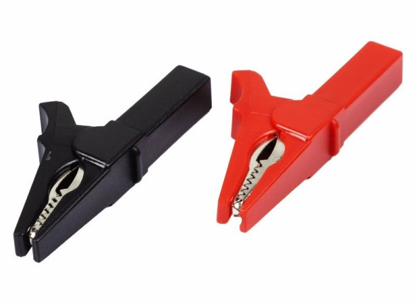 Зажим «крокодил» REXANT для тестера 15 А 53 мм гнездо «banana»