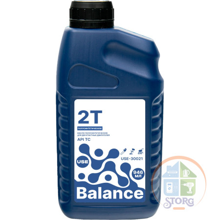 Масло USE Balance 2-х тактное полусинтетика API TC 0.946 л