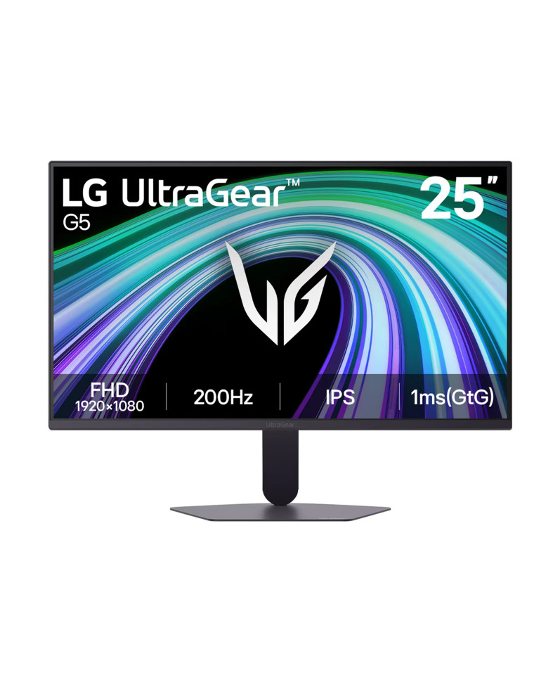 Монитор 25" LG UltraGear 25G523B-B IPS 1920x1080, 200 Гц, 1 мс, 16:9, HDR10, 300 кд/м?, DisplayPort, HDMI 2.0 (x2), Flicker Free, Low Blue Light, черный