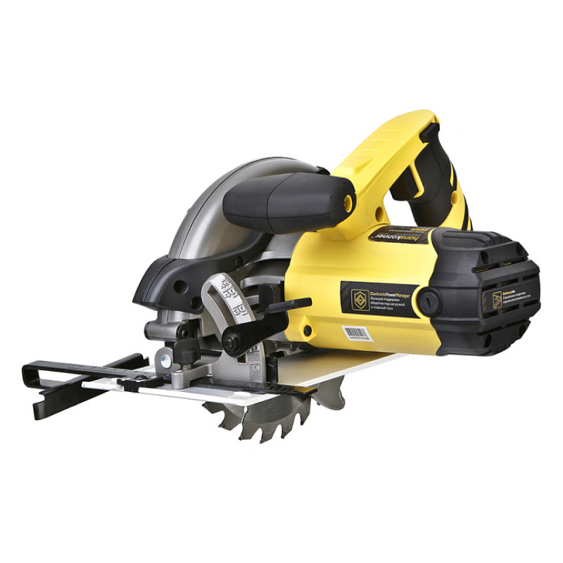 Пила дисковая циркулярная Hanskonner HCS50190, 1800Вт, ТПД 190х20мм, 65мм, константная эл-ка, LED