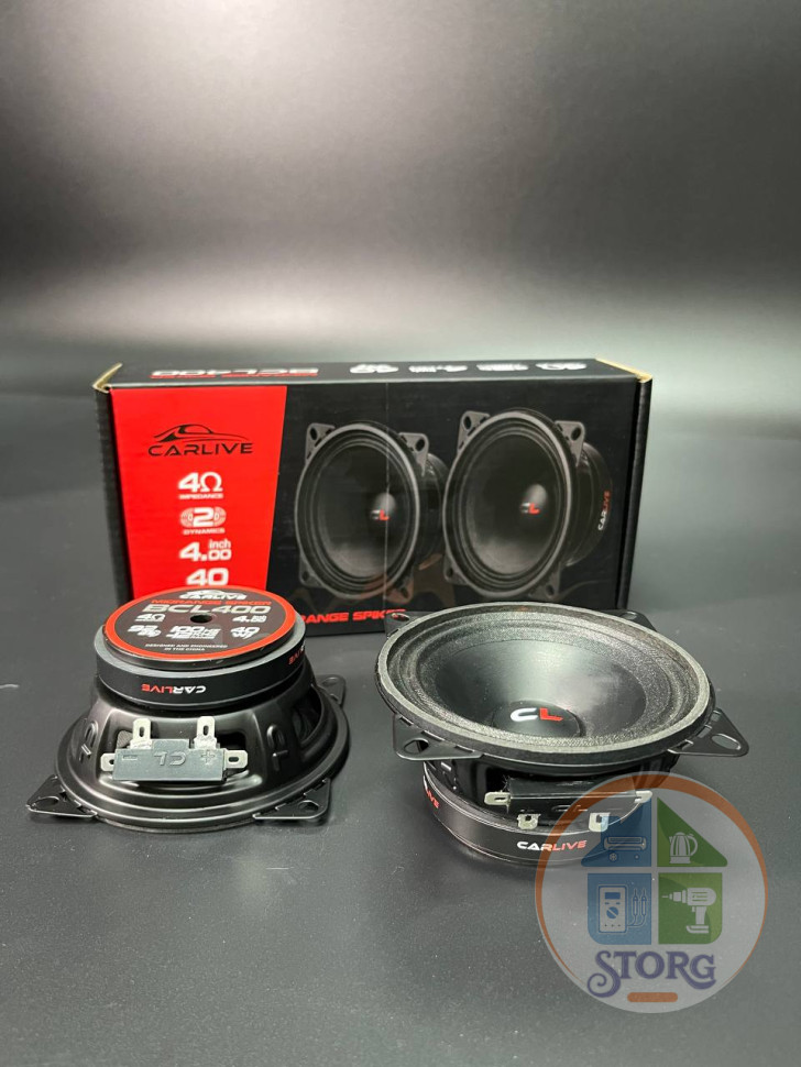 Эстрадная акустика Carlive BCL400 Premium 10sm (4)" RMS 80W Убийца FOCAL !