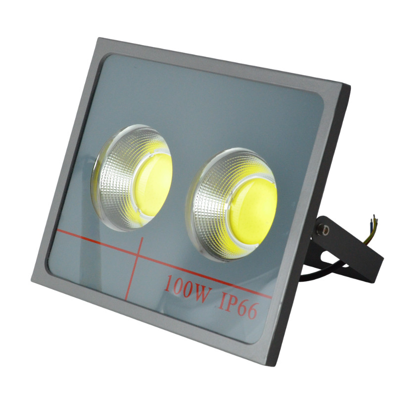 Прожектор светодиодный SPARTUM AC85-265V, 100W/2310lm, IP65, 6500K