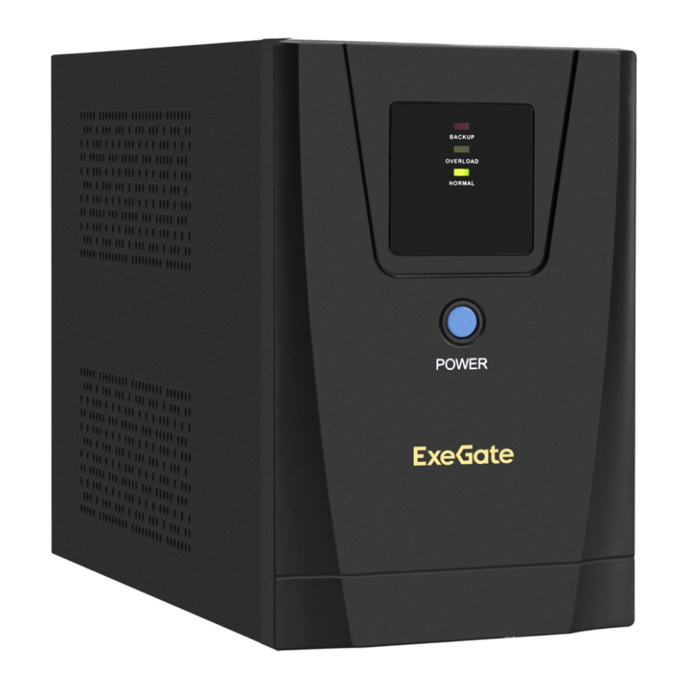 Источник бесперебойного питания ExeGate SpecialPro UNB-1600.LED.AVR.2SH.3C13, 1600ВА, 950Вт, стаб Источник бесперебойного питания ExeGate SpecialPro UNB-1600.LED.AVR.2SH.3C13, 1600ВА, 950Вт, стаб