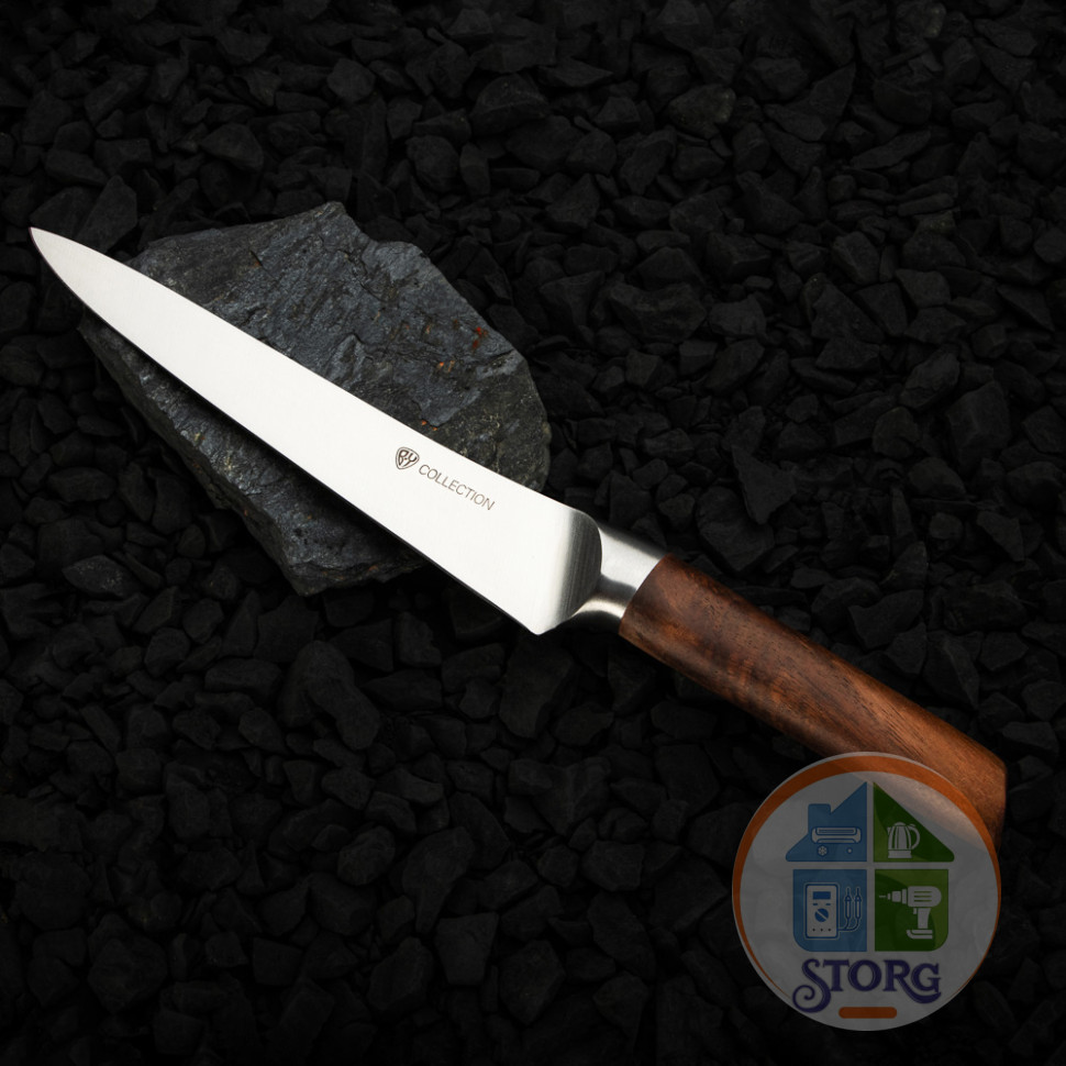 Нож кухонный универсальный BY COLLECTION Lahta, 20 см, кованый