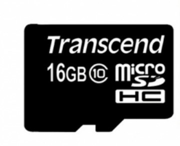 MicroSDHC флэш-накопитель 16GB Class 10 Transcend UHS-I CN
