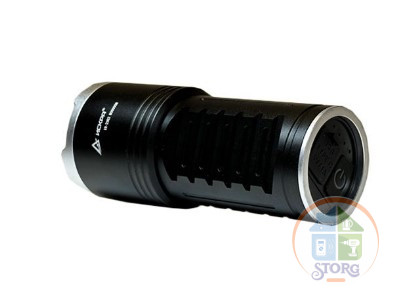 Ручной фонарь Лазерный диод 40w ИСКРА IR-2302 1 Режим свечения, Съёмные аккумуляторы, Power Bank