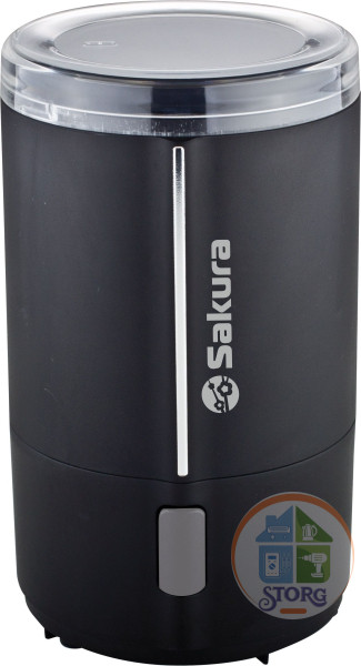 Кофемолка SAKURA SA-6160WB, черный, 150Вт, объем 50г, ротационный нож