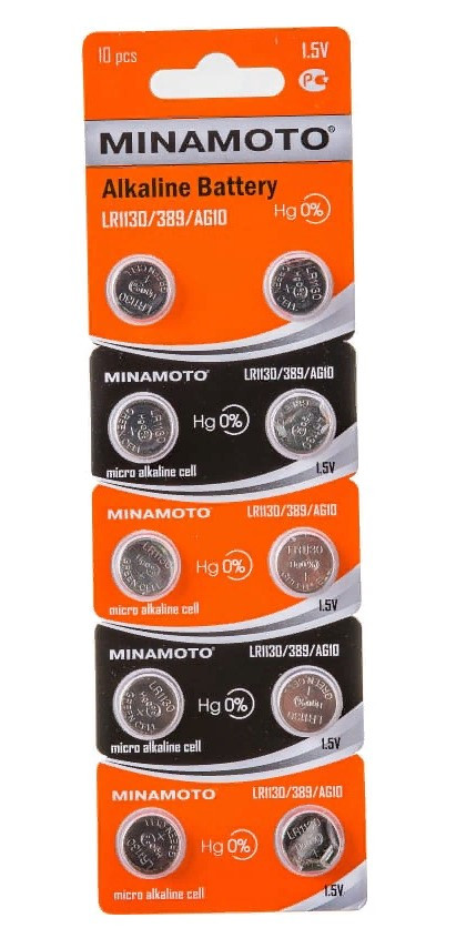 MINAMOTO AG10 LR1130/10BL