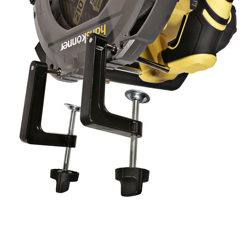 Пила дисковая циркулярная Hanskonner HCS50210, 2100Вт, ТПД 210х30мм, 75мм, константная эл-ка, LED