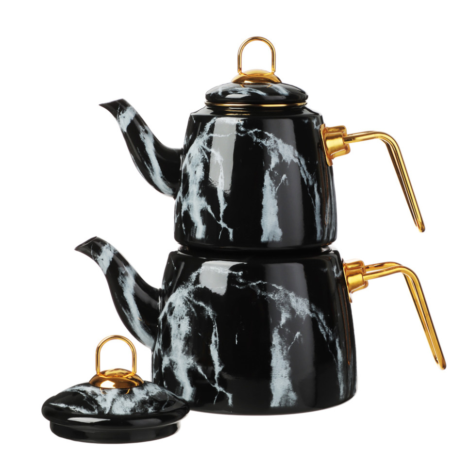 Чайник эмалированный двухъярусный VETTA 1,5л; 2,1л