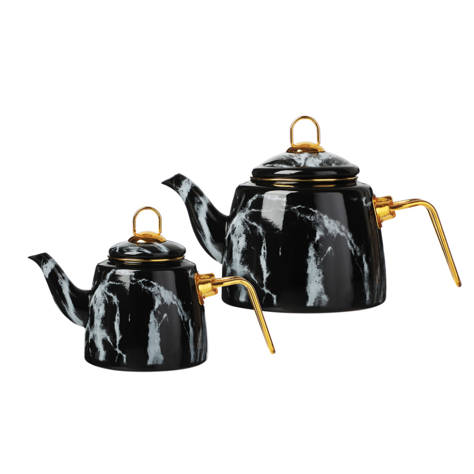 Чайник эмалированный двухъярусный VETTA 1,5л; 2,1л