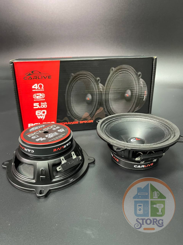Эстрадная акустика Carlive BCL500 Premium 13sm (5)" RMS 120W Убийца FOCAL !