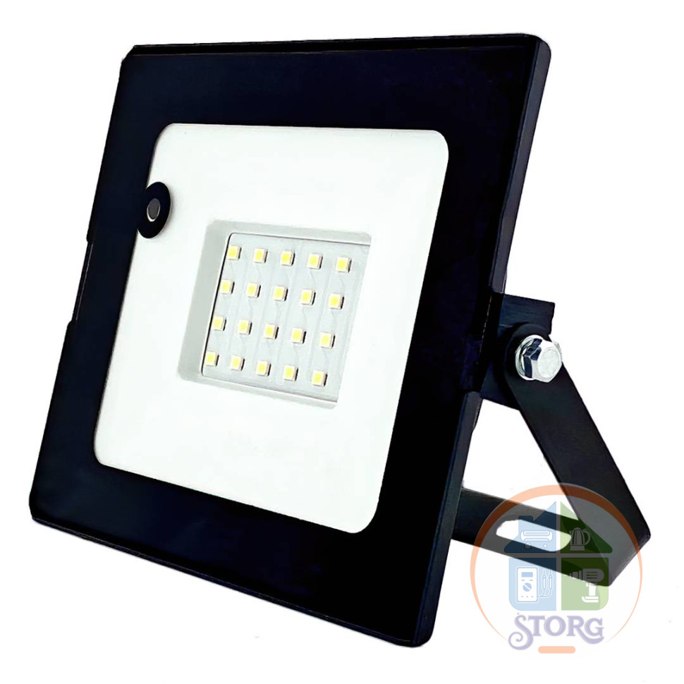 Прожектор GLANZEN FAD-0012-30-SL, 30 Вт, 180-260 В, 6500 К, c датчиком движения