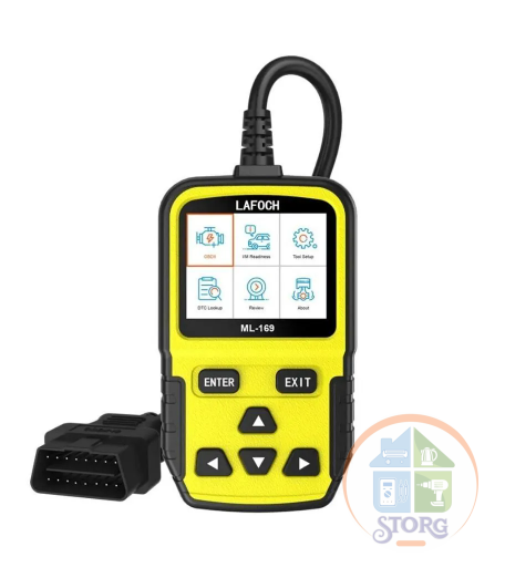 Диагностический сканер ML-169 (OBDII/EOBD+CAN)
