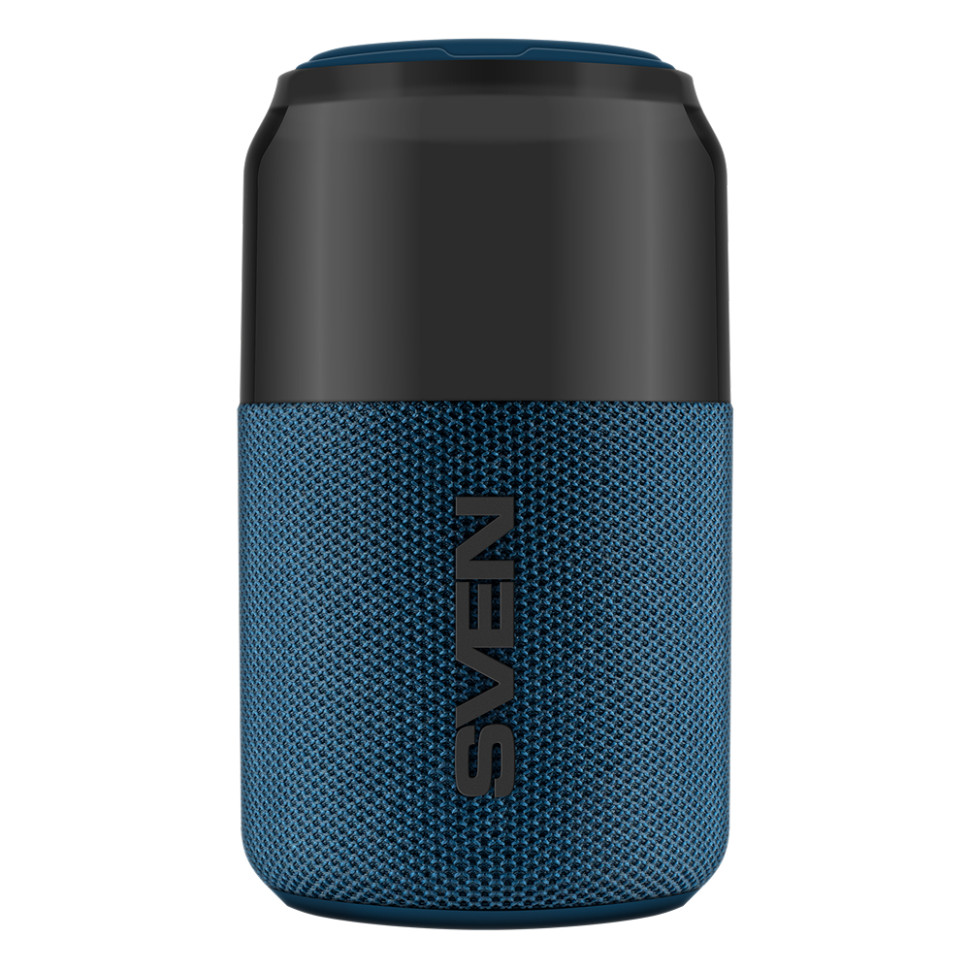 Портативная Bluetooth колонка SVEN PS-130 blue (10 Вт, USB, Bluetooth, питание от USB/аккумулятора)