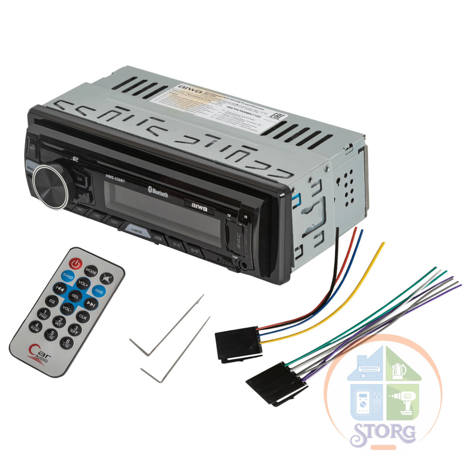 Автомагнитола AIWA HWD-530BT FM/BT/MP3/USB/TF-card 4 х 50 Вт