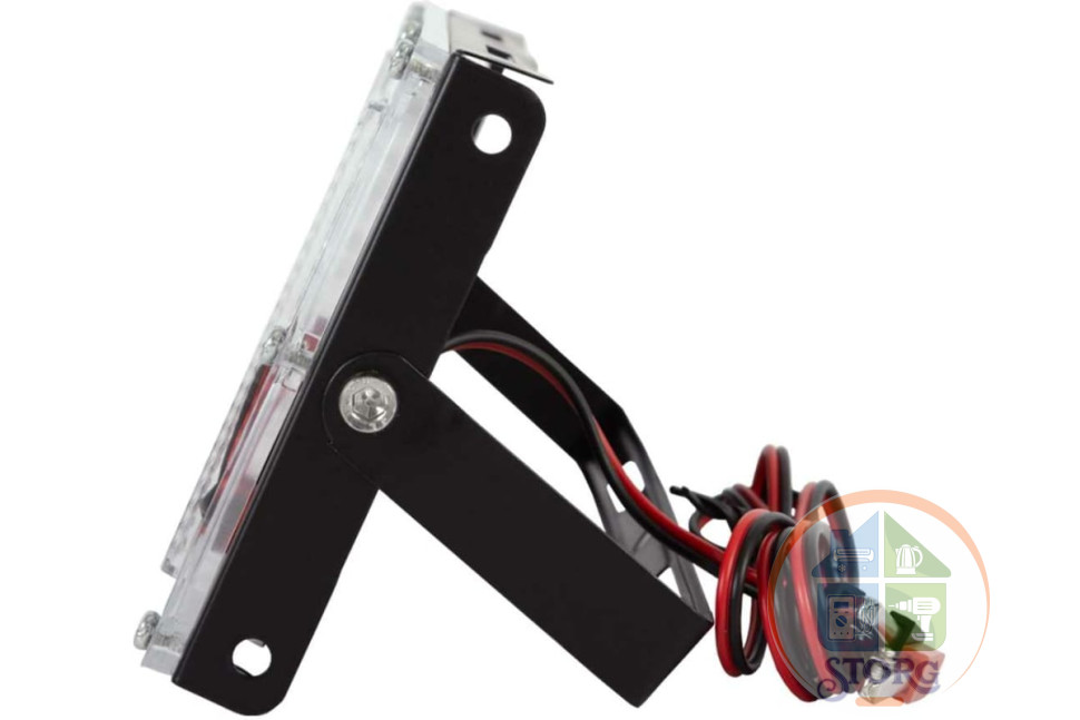 Прожектор GLANZEN FAD-0030-10-12V, низковольтный, с зажимами "крокодил" 10вт, 6500к