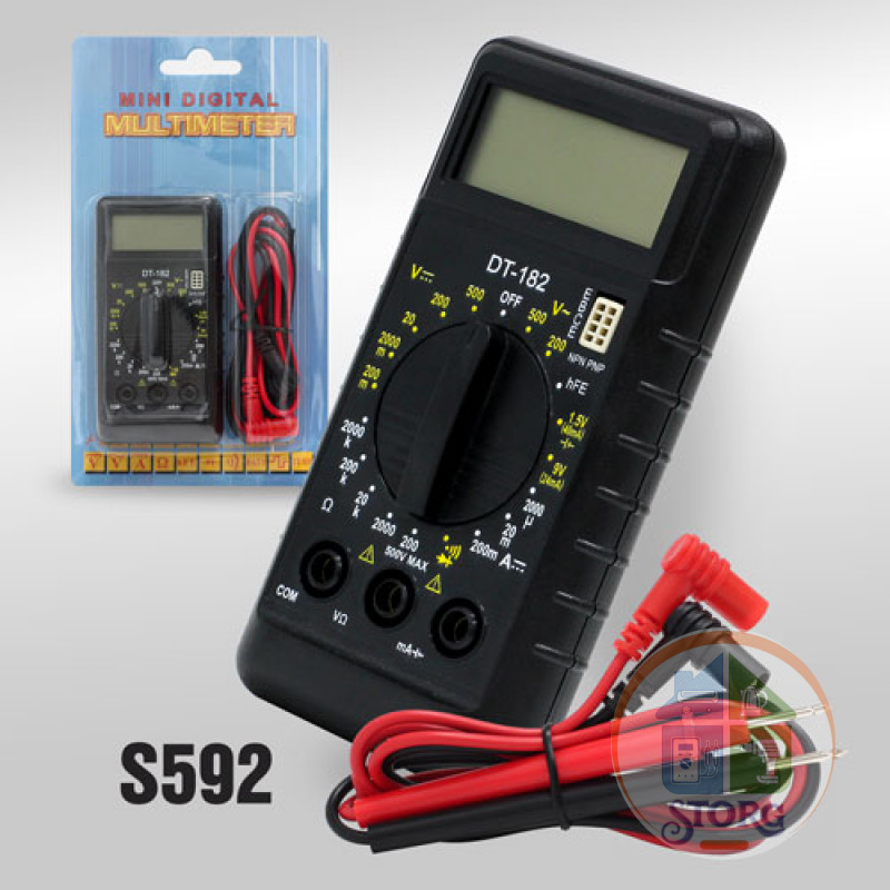 Мультиметр цифровой S-TORG DT-182