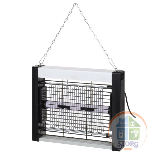 Лампа антимоскитная INBLOOM, 27х22см, 5-10м2, BH 2000V, ABS, 2Вт, 220В
