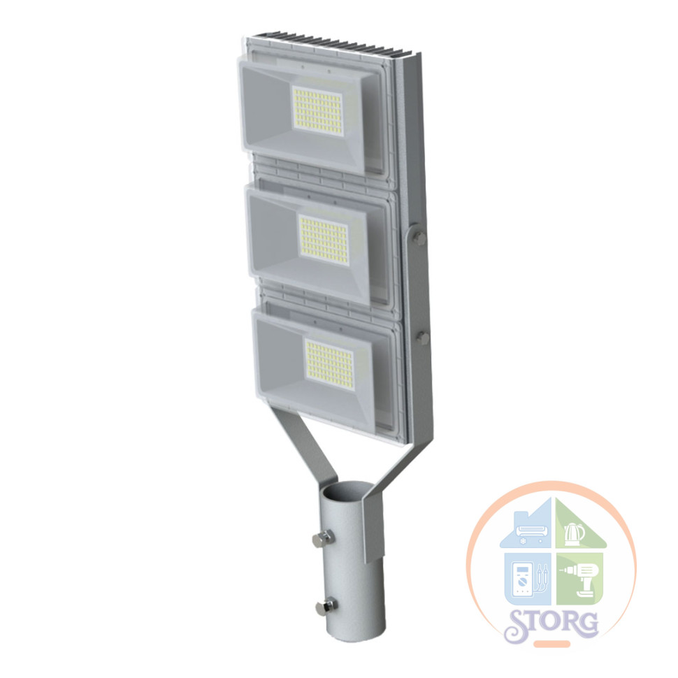 Светодиодный консольный светильник GLANZEN PRO-0020-200-k столбовой