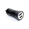 АЗУ автозарядка 2 USB Металл, 2.1A (D6)