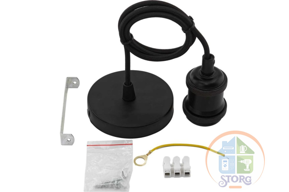 Светильник подвесной GLANZEN RPD-0001-black