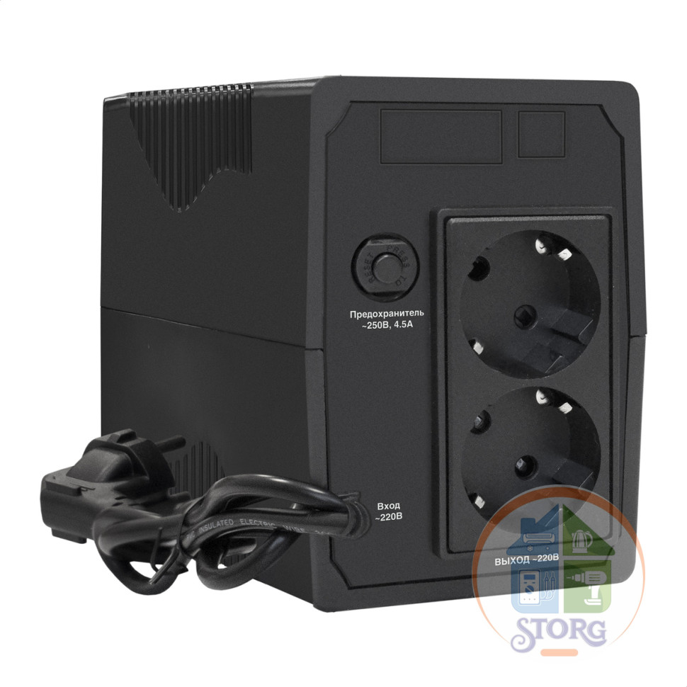 Источник бесперебойного питания ExeGate Power Back BNB-800<800VA (800VA/480W, 12 мес.гарантия)
