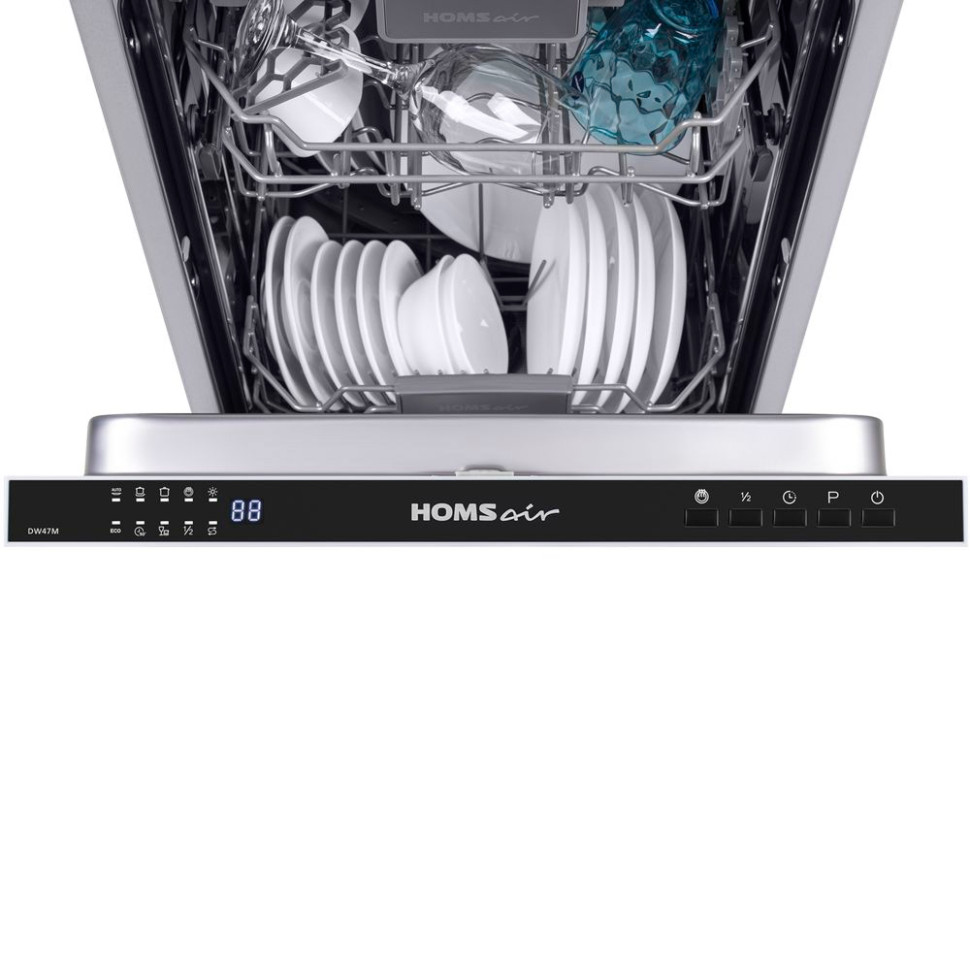 Встраиваемая посудомоечная машина HOMSair DW47M, 44,5 см, 10 компл., защ. от протеч., 815х448х550мм Встраиваемая посудомоечная машина HOMSair DW47M, 44,5 см, 10 компл., защ. от протеч., 815х448х550мм