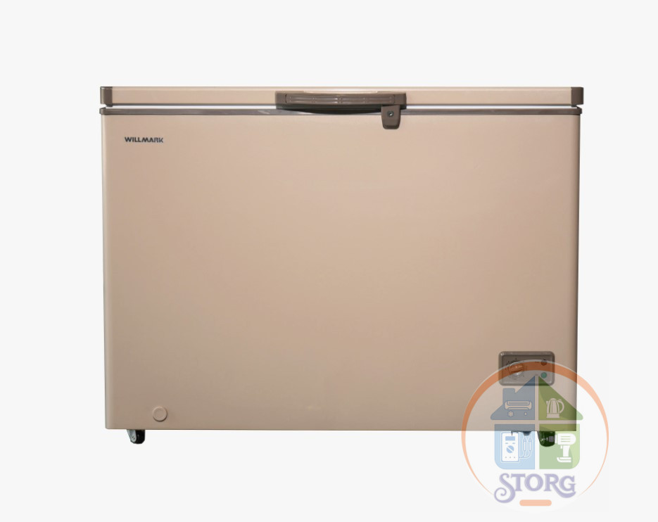 Морозильный ларь WILLMARK CF-388CL (333л, +10/-28С, А+, 2 корз,FastFreeze, гар.3 года) (Золотой)