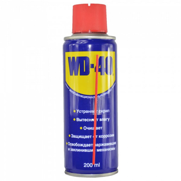 Смазка универсальная 200 мл  WD-40 ОРИГИНАЛ ИРАН Жидкий ключ