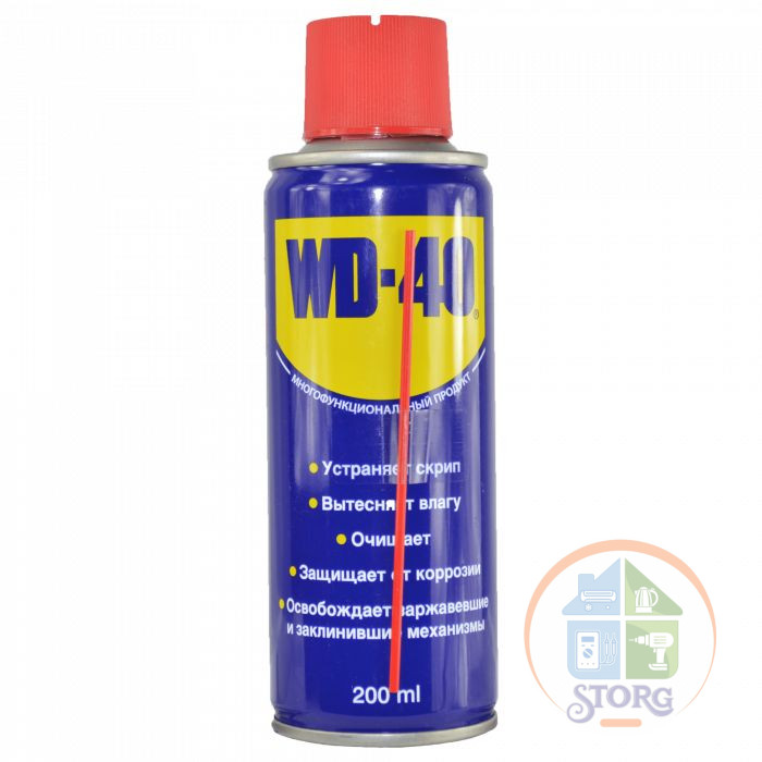 Смазка универсальная 200 мл  WD-40 ОРИГИНАЛ ИРАН Жидкий ключ