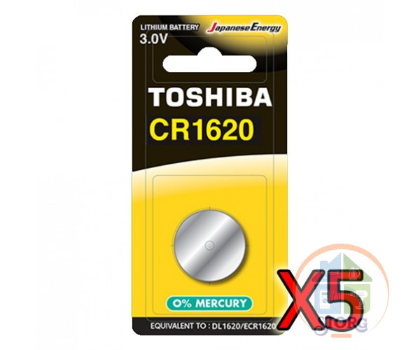 Элемент питания TOSHIBA CR1620/5BL