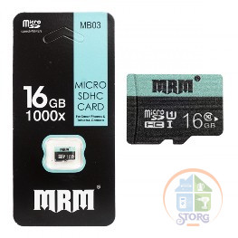 Карта памяти microSD MRM MB03 TF 16G 10Mb/s High speed (10 CLASS)