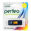 Флэш Perfeo USB 8GB S02 Black