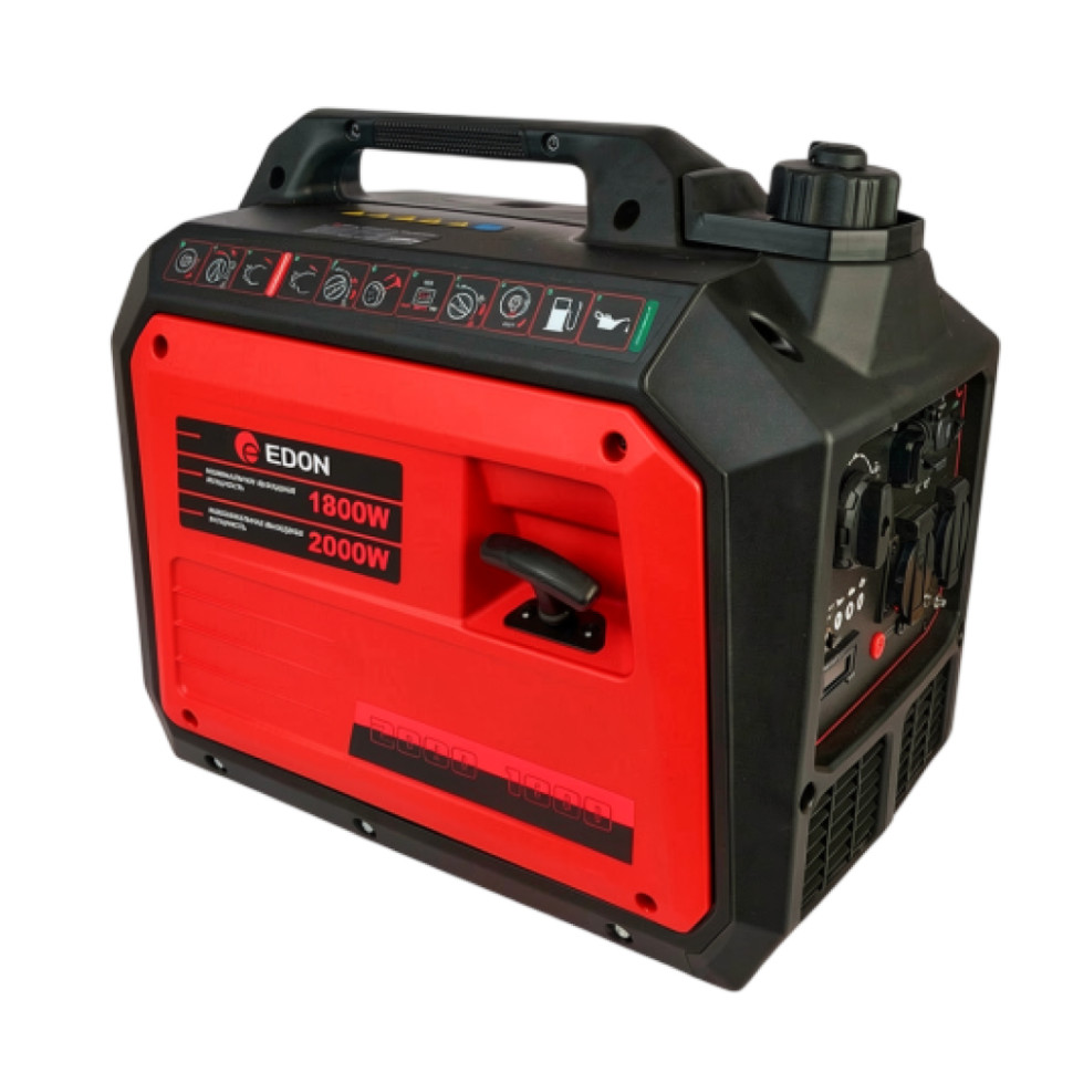 Генератор бензиновый инверторный Edon ED-IG-2500 (1.8/2кВт, 220В, 1фаза, 4-такт., ручной) Генератор бензиновый инверторный Edon ED-IG-2500 (1.8/2кВт, 220В, 1фаза, 4-такт., ручной)