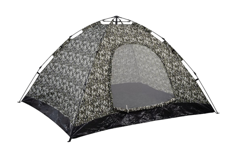 Палатка 4х местная ECOS Волк, 300х240х140см, 999296, автоматическая
