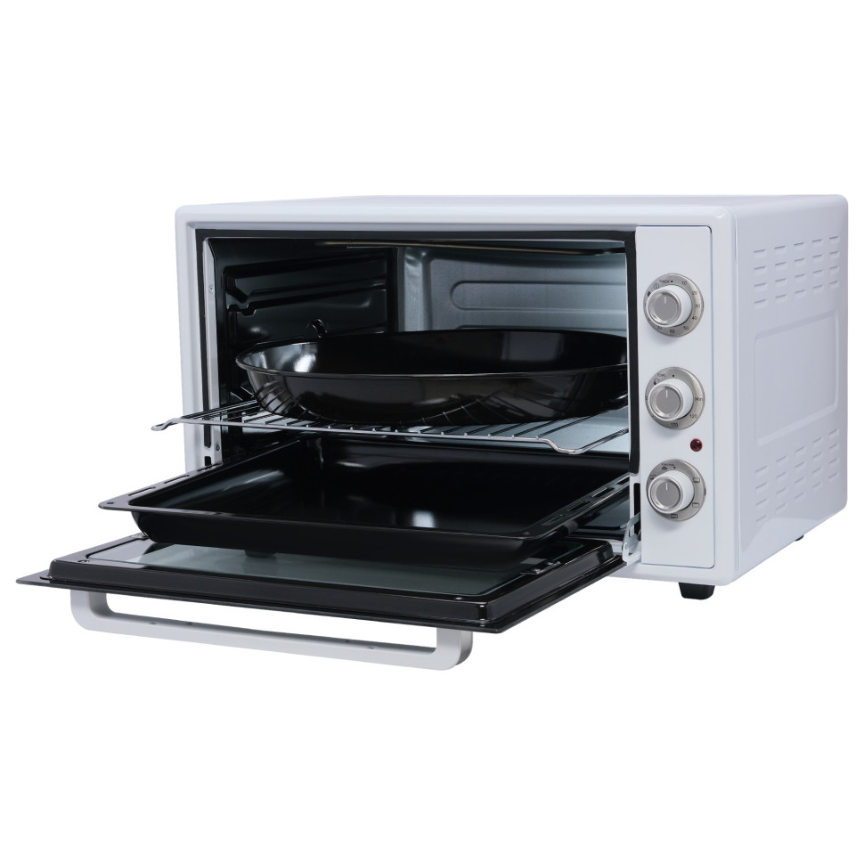Духовой шкаф OASIS everywhere M-70CW2, Белый, 70л, 2000Вт, Конвекция, 5 реж., 2-е стекло, 50-250 °С